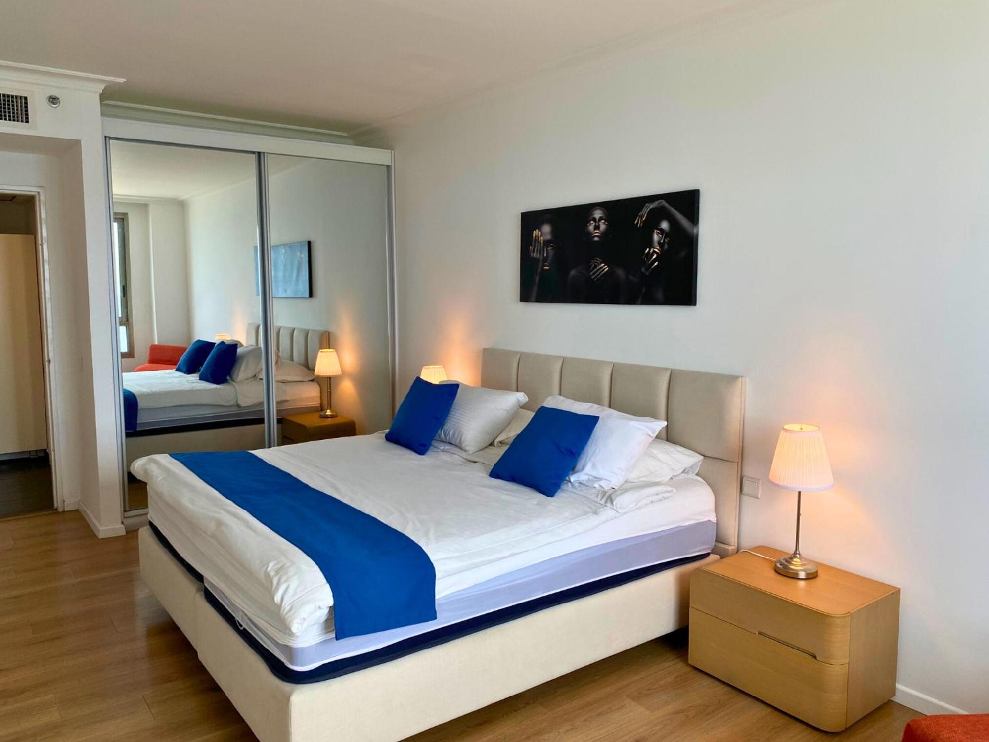 Almog Beach Apartments מגדלי חוף הכרמל חיפה Esterno foto